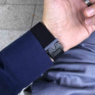 สายรัดไนลอนทอสายนาฬิกาอุปกรณ์เสริมสําหรับ Xiaomi Watch S5 / 5 / S4 / S3 / 2 Pro / S1 Active / S1 Pro