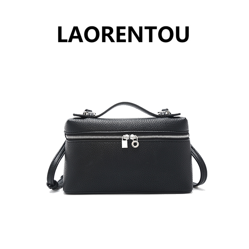 Laorentou กระเป๋าสะพายข้างผู้หญิงพร้อมที่จับกระเป๋าถือขนาดเล็ก 3 สี