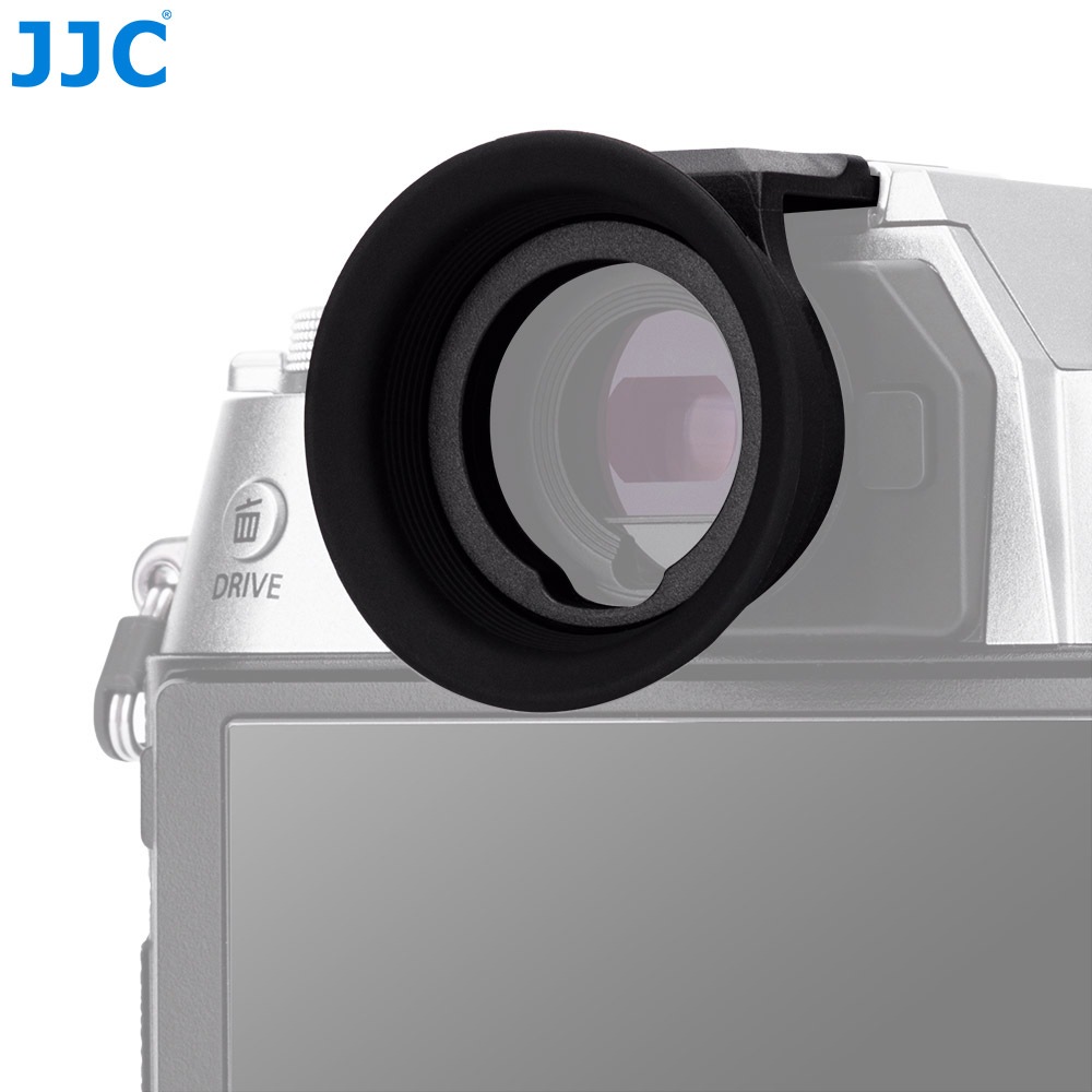 JJC Fuji XT50 กล้อง Eyecup Eye ถ้วยขยายยาวยางนุ่ม Viewfinder Protector สําหรับ Fujifilm X-T50 XT50 อ