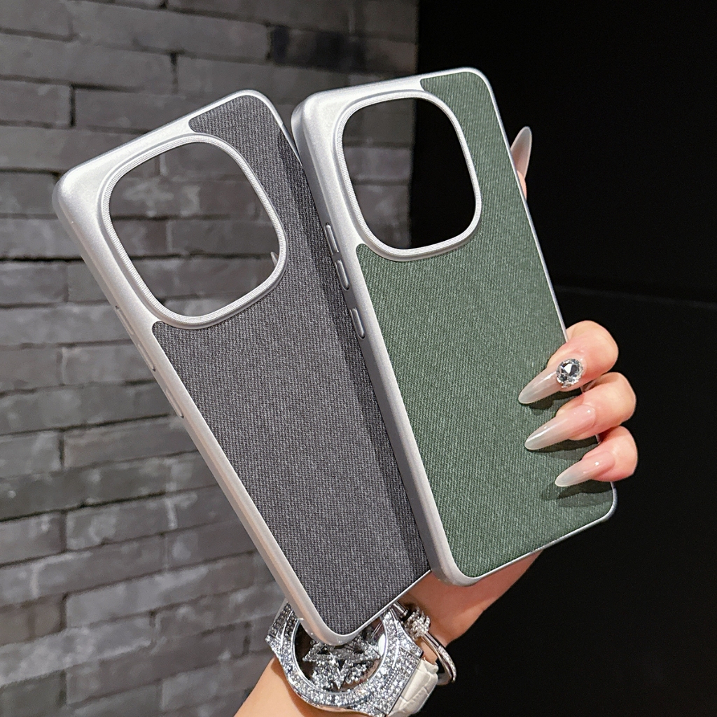 สําหรับ Vivo IQOO 13 Casing Cloth และ TPU Hard Phone Case Cover