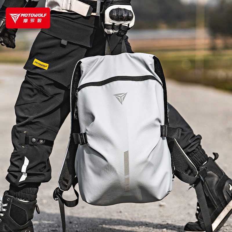 Motowolf-motorcyclist Backpack กระเป๋าเป้ปั่นจักรยานกลางแจ้ง ความจุขนาดใหญ่