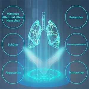 【จัดส่ง2วัน】Oxygen Concentrator 1-8 Litres/Minute, ปรับความเข้มข้นได้ 90% ± 3% แบบพกพาพกพา Handle สําหรับใช้งานง่ายที่บ้าน