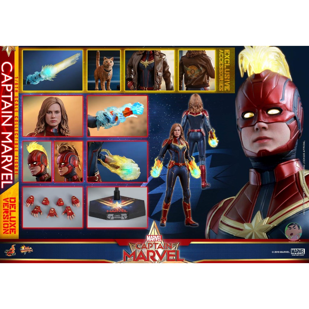 Hot Toys MMS522 Captain Marvel 1/6th Scale Collectible Figure
