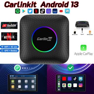 🚚จัดส่งในกรุงเทพฯ🚚Carlinkit Carplay AI box Android auto Wire…