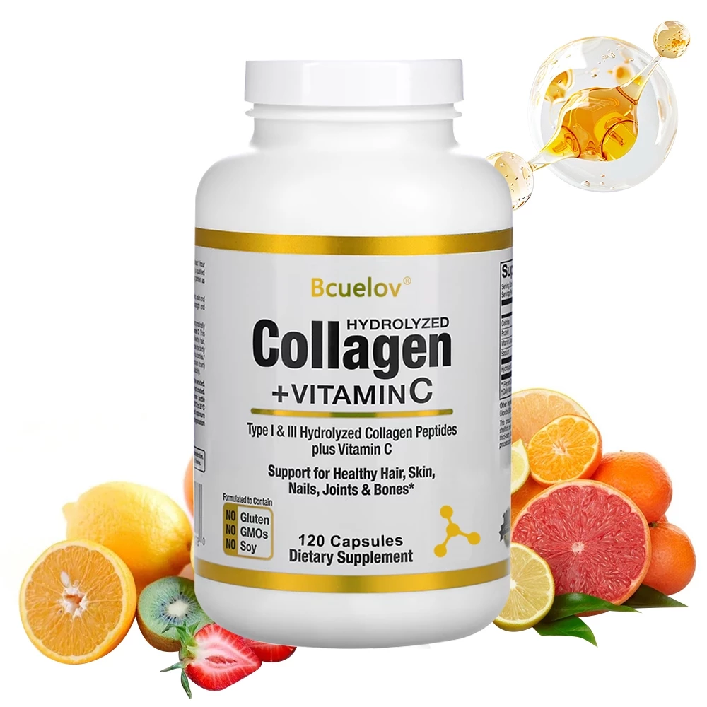 Bcuelov Hydrolyzed Collagen Peptides อาหารเสริม
