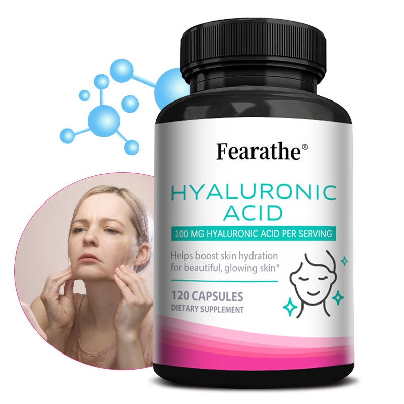 Fearathe Hyaluronic Acid 100mg Capsules - รองรับความชุ่มชื้นและความสะดวกสบายของผิว