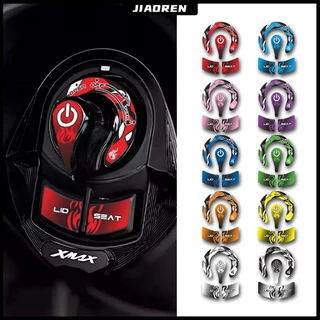 สติ๊กเกอร์แผงกุญแจสําหรับ yamaha nmax 155 xmax 300 สติ๊กเกอร์ป้องกันฝาครอบกุญแจแบบเต็ม