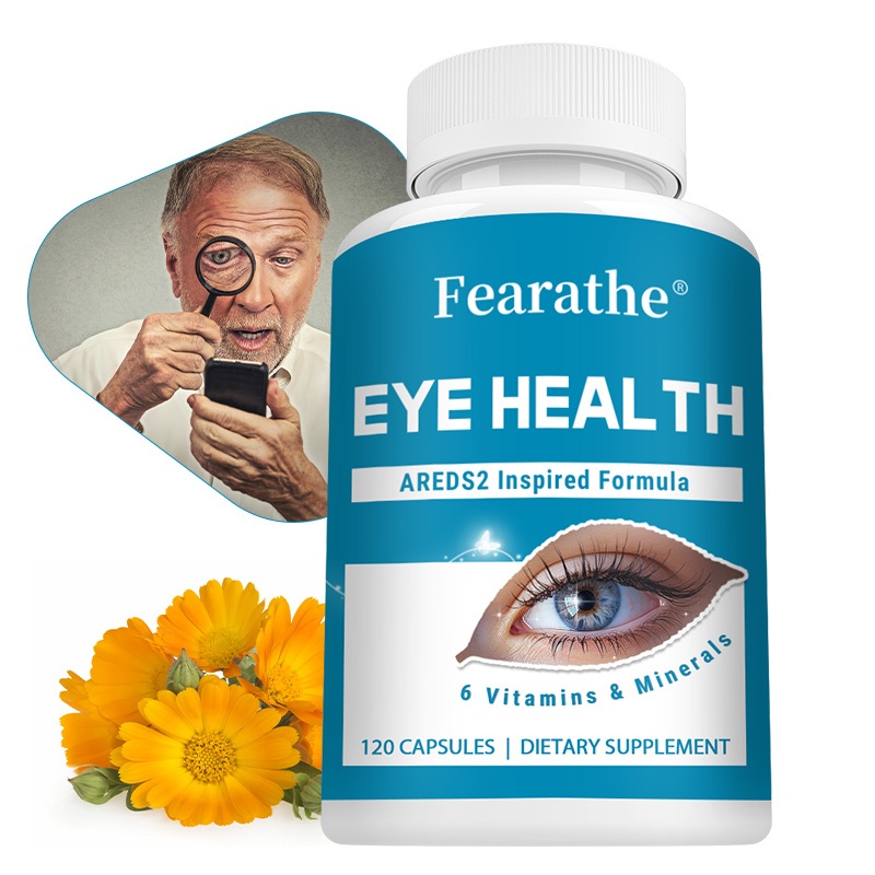 Fearathe Areds 2 Eye Vitamins Capsules- Lutein, Zinc &Zeaxanthin - รองรับสุขภาพดวงตา