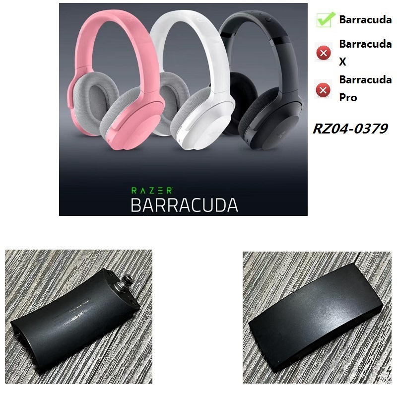 Original เปลี่ยนอะไหล่ซ่อมสําหรับ Razer Barracuda 2.4G USB Gaming ชุดหูฟังหัวเข็มขัดบานพับหมุนสไลด์ด