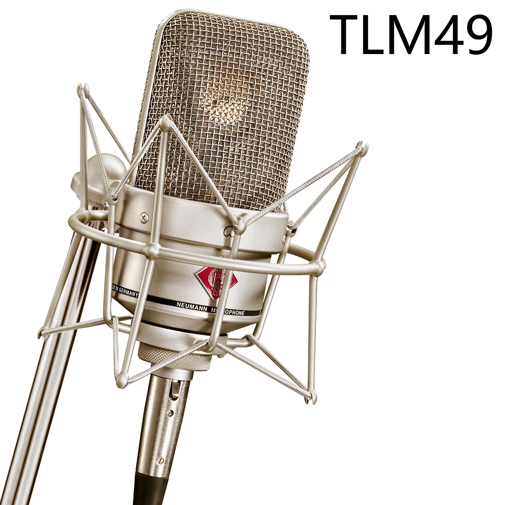 Neumann TLM49 ไมโครโฟนคอนเดนเซอร์ไดอะแฟรมขนาดใหญ่ระดับมืออาชีพสําหรับการถ่ายทอดสดและการบันทึกเสียงใน