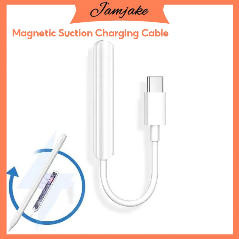 ปากกาไอแพด เครื่องชาร์จไร้สายแม่เหล็ก Type C ใช้ได้กับ E10 P8 และ 2nd  Magnetic Wireless Charger