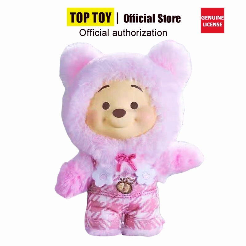 Toptoy Disney Winnie the Pooh Candy Series Vinyl Plush Blind Box ของขวัญน่ารัก