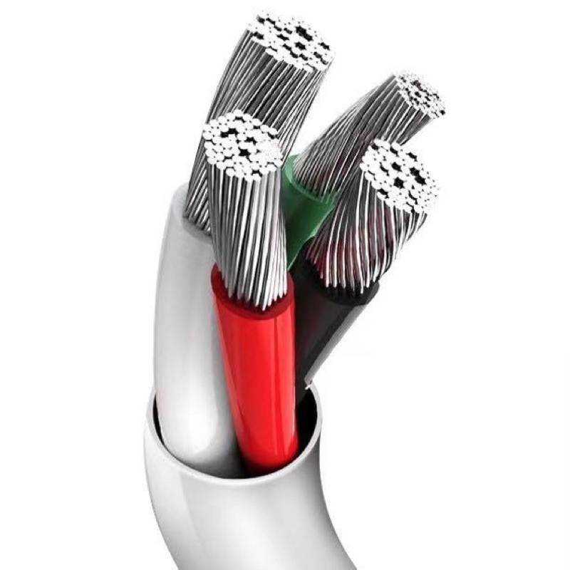 AUKKI สายชาร์จแอนดรอยด์ 1เมตร 2เมตร ยาว ไมโครยูเอสบี สายชาร์จ 1/2M Mirco USB/Type C Charging Cable - ภาพย่อย 5