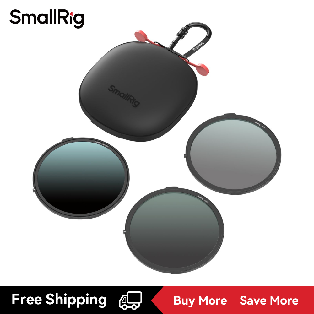 Smallrig Filter Kit วางซ้อนกันได้แม่เหล็กความละเอียดสูงเฉพาะกล่องเคลือบ SMALLRIG พร้อมแคลมป์ปรับระดับได้#4799#4414 #4415 #4649# 4650 #4652 #4654