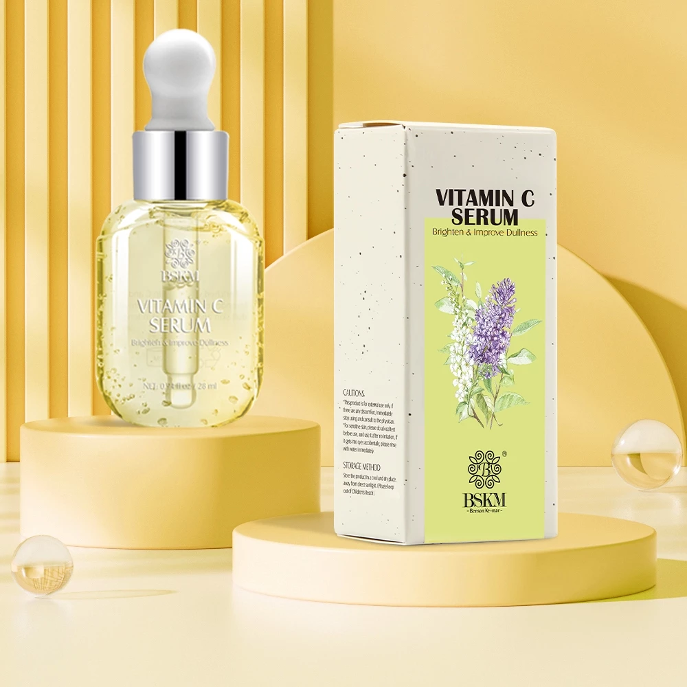 BSKM Vitamin C Serum เซรั่มวิตามินซีธรรมชาติ เซรั่มหน้าขาว ต่อต้านริ้วรอยแห่งวัยสดใส จุดด่างดำจางลง ปรับเส้นให้เรียบ ซ่อมแซม สกินแคร์ 28ml thumbnail 8