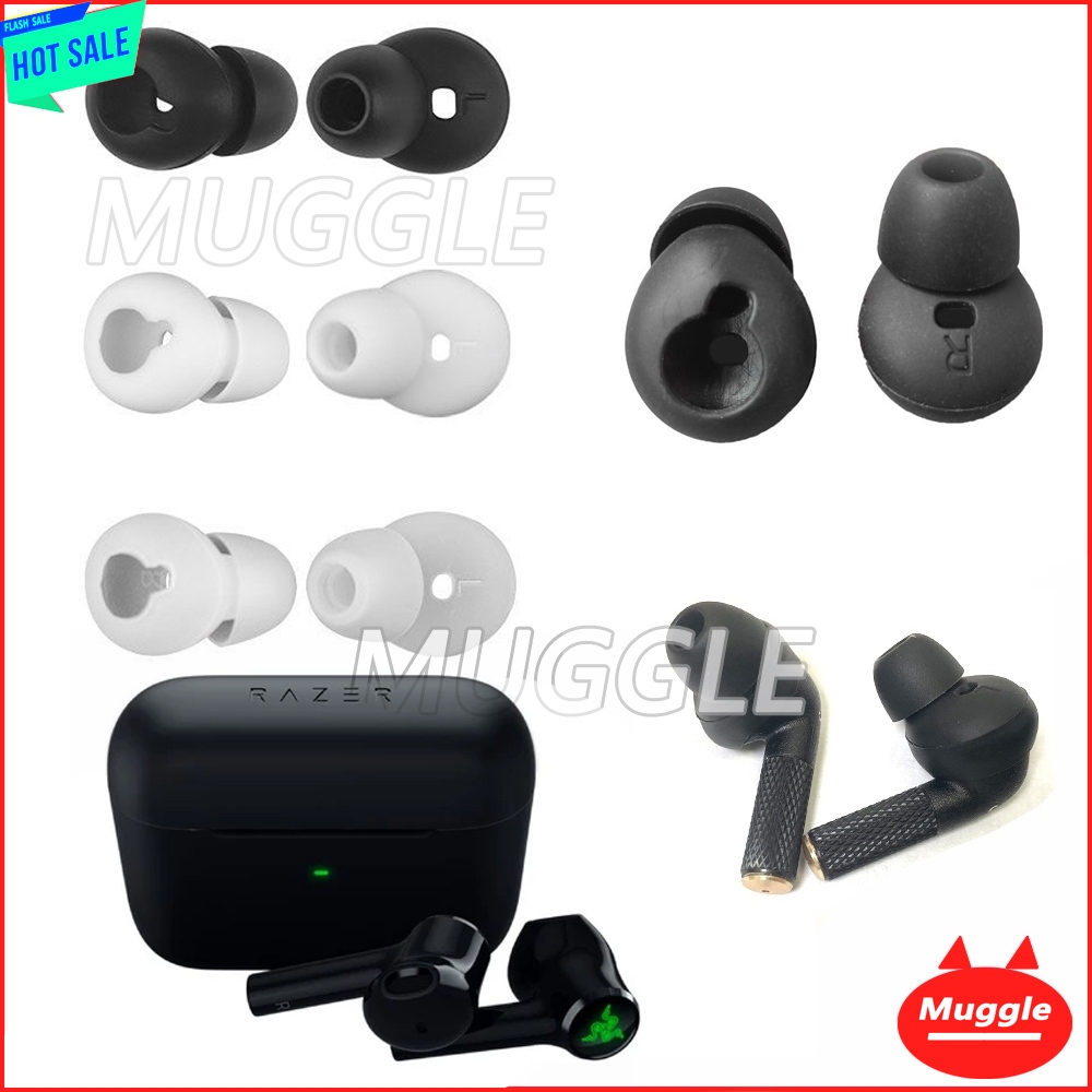 Razer X หูฟัง ที่อุดหูกันลื่น RAZER X TWS Ear Tips จุกหูฟัง ที่อุดหูกันลื่น จุกหูฟัง Razer X  Razer 