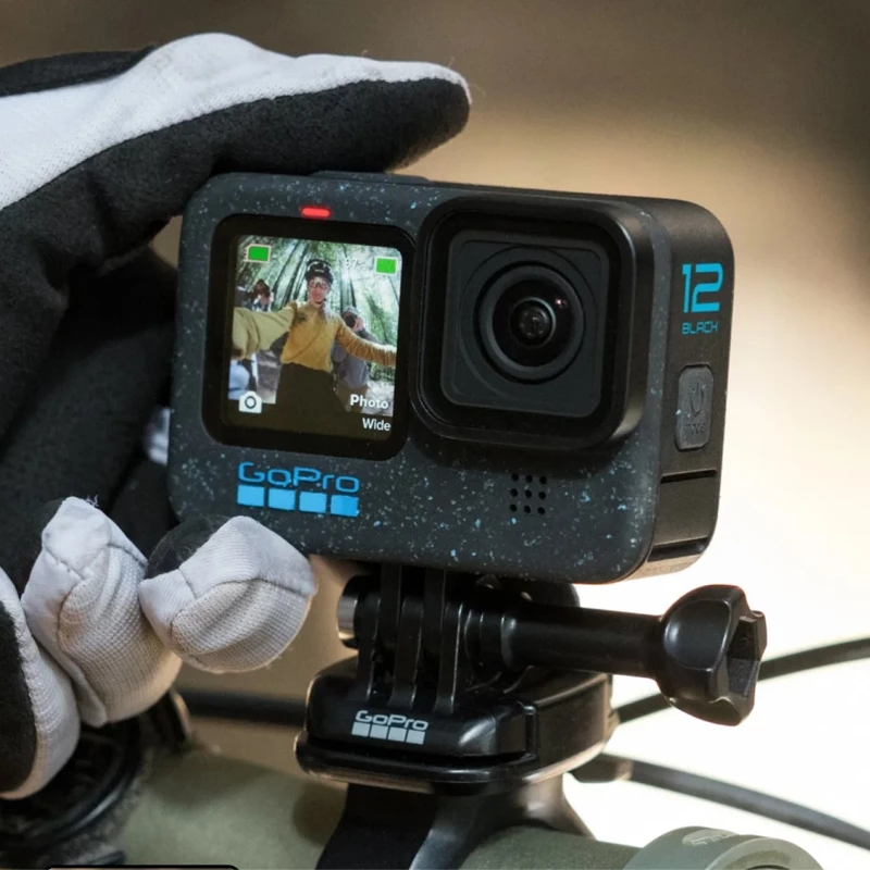 [รับประกัน 1 ปี] กล้องแอคชั่นสำหรับ GoPro Hero 12 Black พร้อมระบบกันสั่นเว็บแคมถ่ายทอดสด กันน้ำ Go Pro 12 พร้อมสต็อก thumbnail 7
