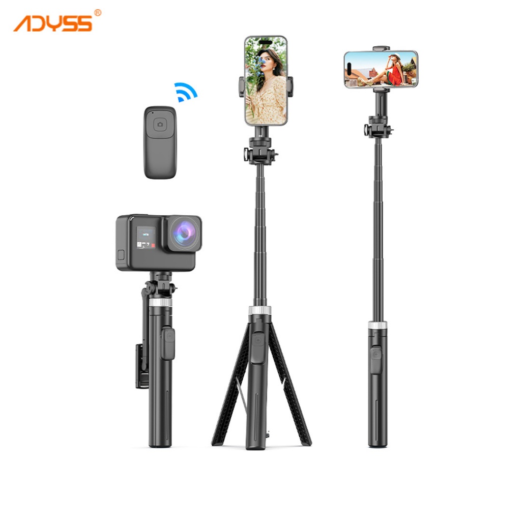 Adyss X60 ที่วางโทรศัพท์อเนกประสงค์การถ่ายภาพระยะไกลอินเทอร์เฟซ Scalable ยืดยาวพิเศษ