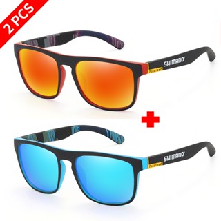 2PCS SHIAMNO กีฬา/ตกปลาแว่นตากันแดดโพลาไรซ์ UV400 ผู้ชาย/ผู้…