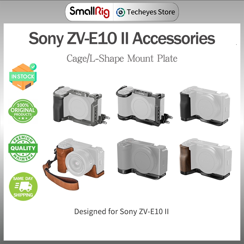 Smallrig HawkLock กรงแบบปลดเร็ว/แผ่นเมาท์รูปตัว L สําหรับ Sony Alpha ZV-E10 II