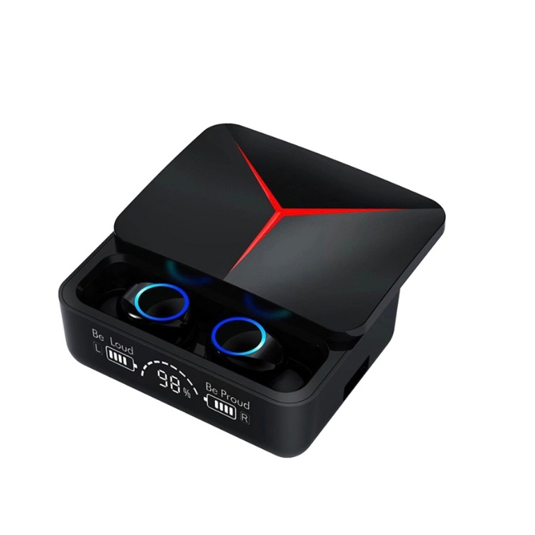 Original TWS M90 หูฟังไร้สายหูฟังสําหรับเล่นเกมบลูทูธ 5.3 กีฬาหูฟัง Wtih ไมโครโฟนชุดหูฟังสําหรับ iphone Xiaomi
