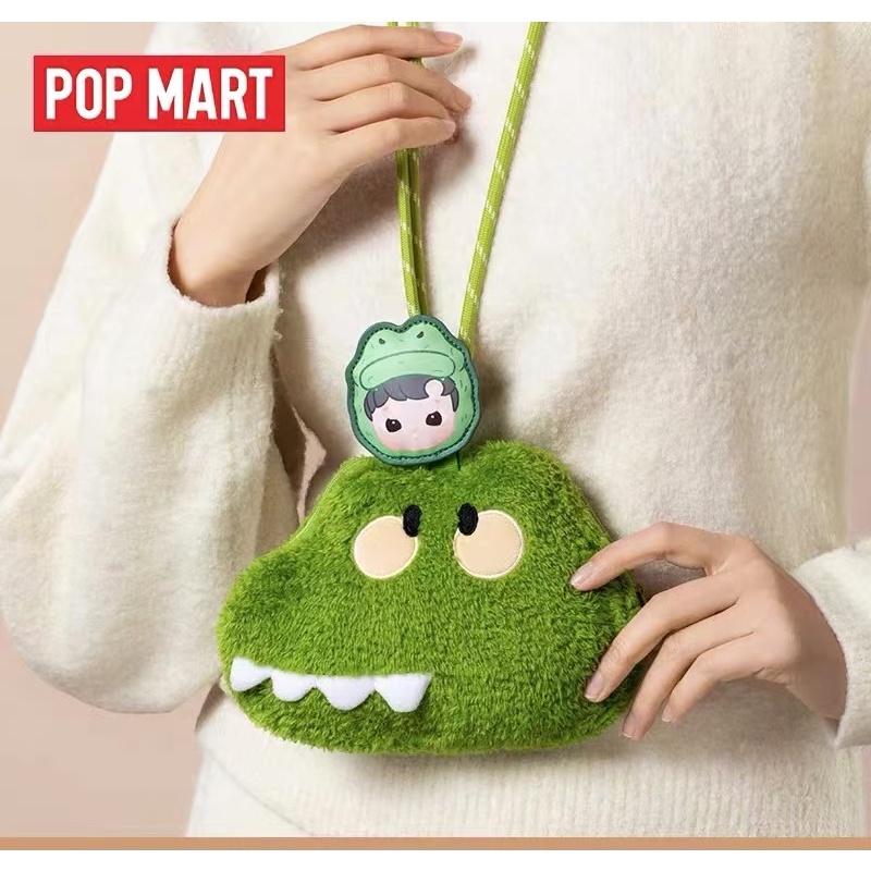Popmart Bubble Mart HACIPU Animal Sticker series blind box doll bag เทรนด์สัปดาห์