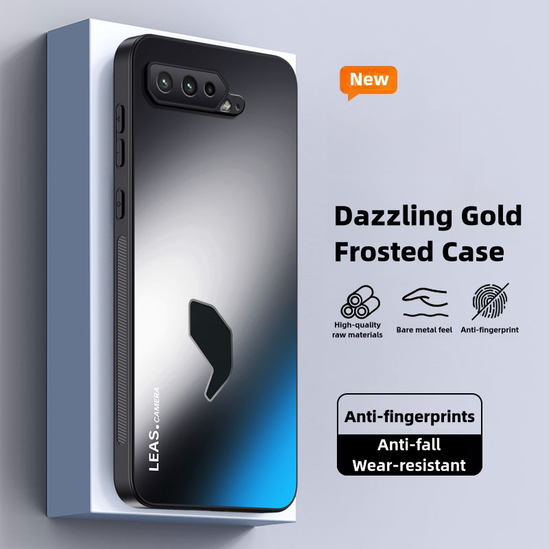 ปลอกสําหรับ Asus ROG โทรศัพท์ 5 5G ROGPhone5 ZS673KS ASUS_I005DB ASUS_I005DA เคสโทรศัพท์ Frosted พรา