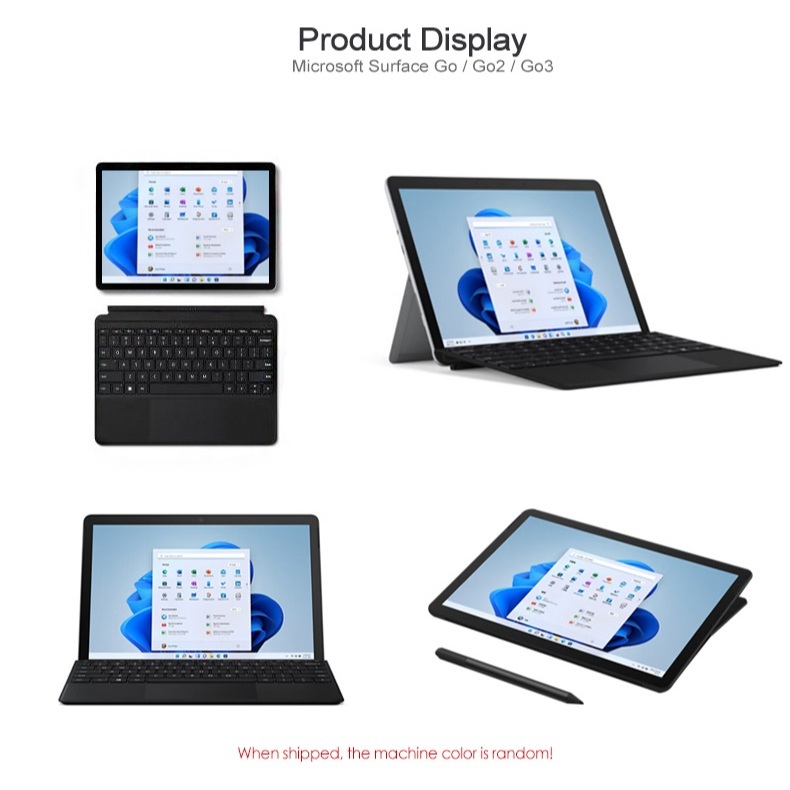 Microsoft Surface Go1 Go2 Go3 Go4 แล็ปท็อป 2-in-1(Win10 หรือ win11 ระบบ)Intel Pentium Gold 4415Y/442