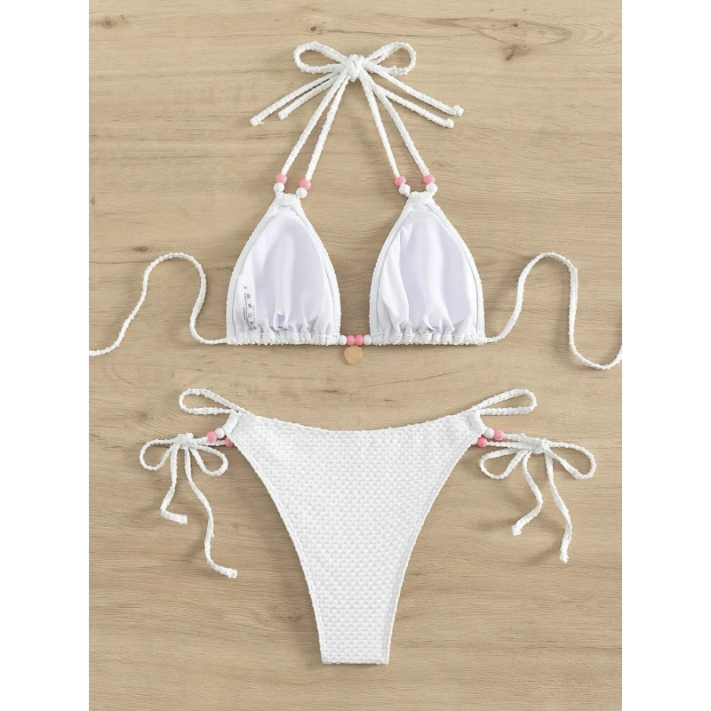 ใหม่ดอกไม้สวนสลิมมิ่งชุดว่ายน้ําบิกินี่ชิ้นเดียว - รูปที่ 6