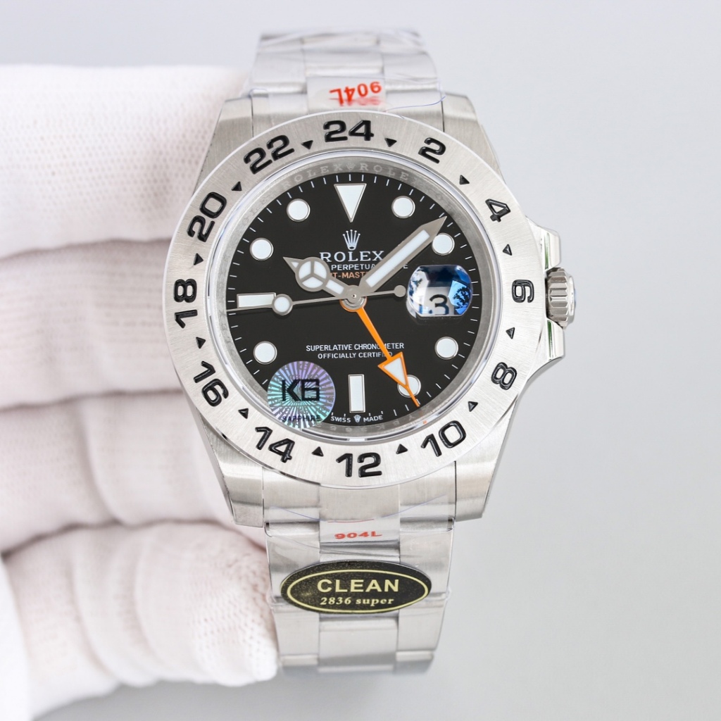 Swiss Original 1:1 นาฬิกาอัตโนมัติผู้ชาย Explorer Series Sport Luxury สแตนเลสนาฬิกากันน้ําผู้ชายนาฬิกากลไก