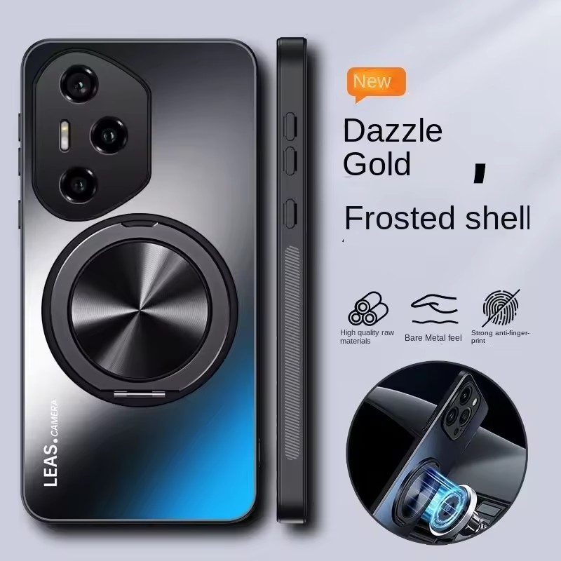 กรณีแม่เหล็กสําหรับ honor 300 200 100 90 90gt gt 70 pro magic 7 6 5 x60 x9b x9c กันกระแทกปกหลังชาร์จ