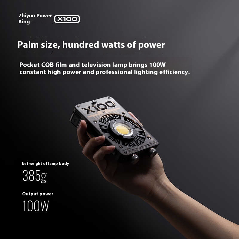 Zhiyun MOLUS X100 100W COB ไฟ LED ไฟวิดีโอ ไฟถ่ายภาพ Youtube Video Shotting ไฟถ่ายภาพ