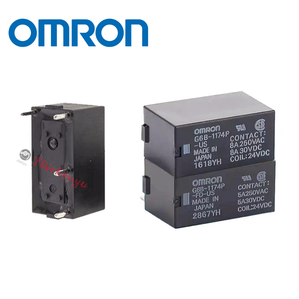 สวิตช์บ้าน G6B-1114P-US G6B-1174P-US รีเลย์ Omron G6B-2014P-US G6B-2114P-US G6B-2214P-US G6B-1114P-F