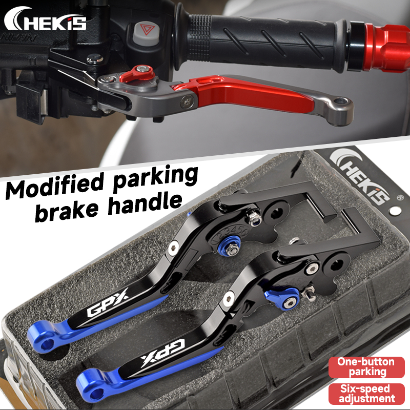 Chekis สําหรับ SYM GPX DZ3 DRONE150 TUSCANY DRONE 150 DRON 4V วาล์วดัดแปลงที่จอดรถเบรคคันโยกปรับเบรค