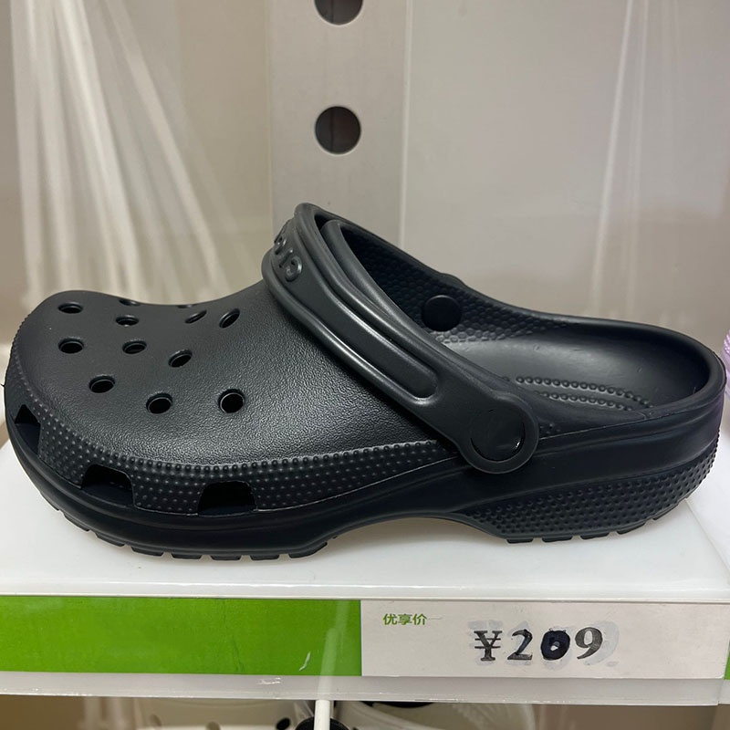 cross แท้ CLASSIC CLOG  รองเท้าแตะ หัวโต รองเท้าไปทะเล เหมาะกับเดินชายหาด สไตล์คลาสสิก สําหรับผู้ชาย และผู้หญิง#10001