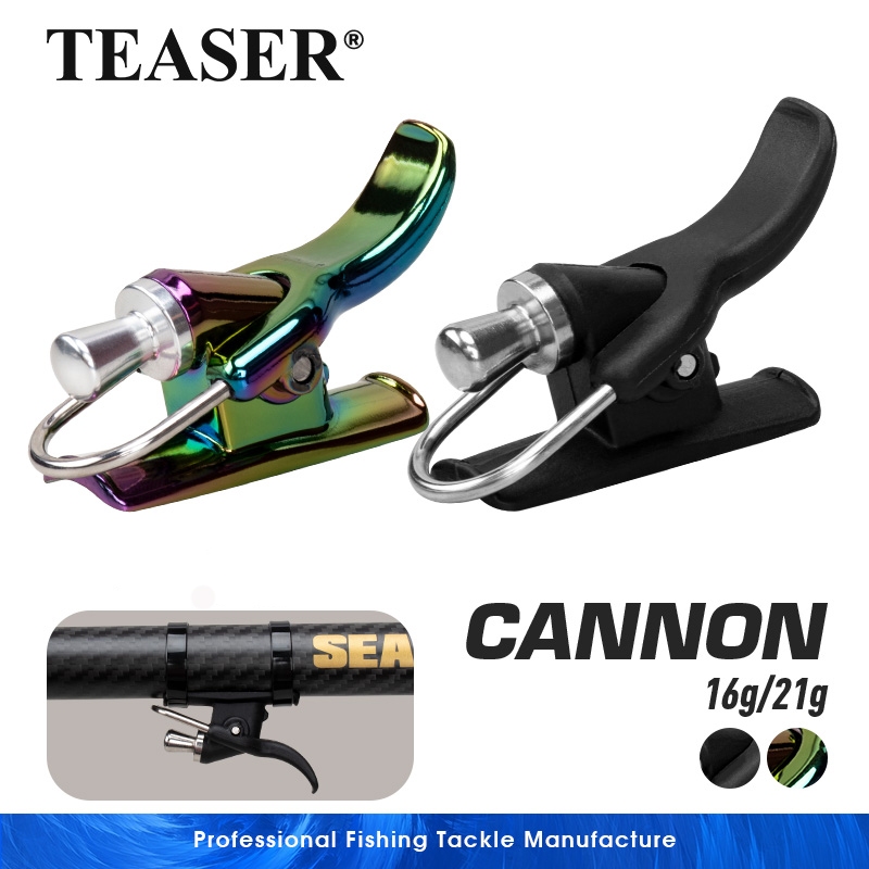 TEASER【CANNON】Surf เครื่องมือตกปลา Breakaway Cannon ตกปลา Trigger Surf หล่อตกปลา Cannon Casting Trigger Aid Bionic นิ้วไม่มีริบบิ้น