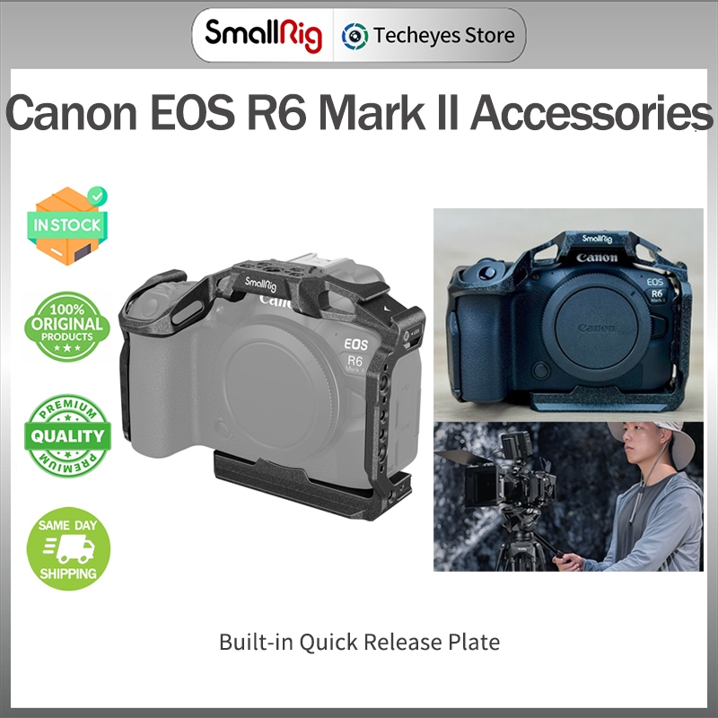 กล้องเคจ SmallRig “แบล็คมัมบา” สำหรับกล้อง Canon EOS R6 Mark II
