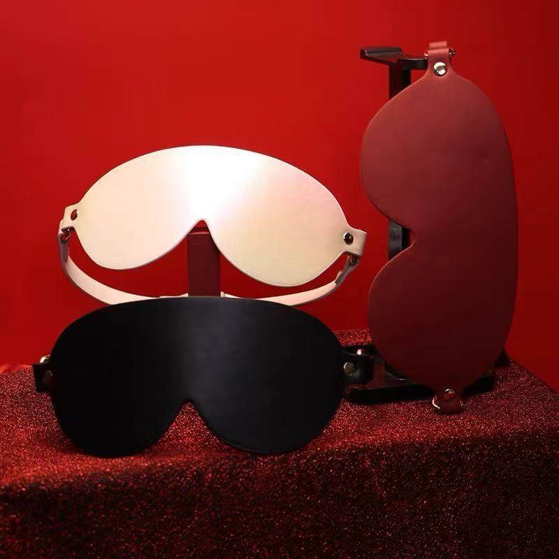 Addiction Black Eye Mask เซ็กซี่หนัง Dark Shading Eye Mask สบาย Eye Protection Sleep Blindfold Props บทบาทเล่น Sleep