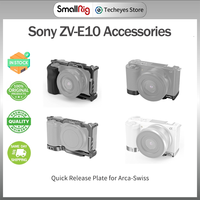 SmallRig Quick Release Cage/Vlogging Extension Grip สําหรับ Sony ZV-E10
