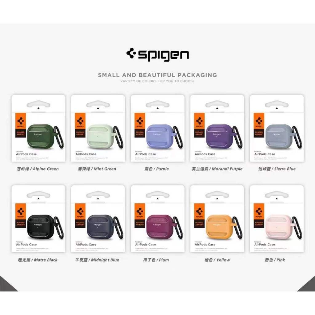 Sgp Spi Gen เกราะที่ทนทานคาร์บอนไฟเบอร์เคสซิลิโคนสําหรับ AirPods 4 พร้อมเคสตัดเสียงรบกวนแบบแอคทีฟ (2024) เคสป้องกันสําหรับ AirPods Pro 2nd ฝาครอบพร้อมพวงกุญแจโลหะ - รูปที่ 7