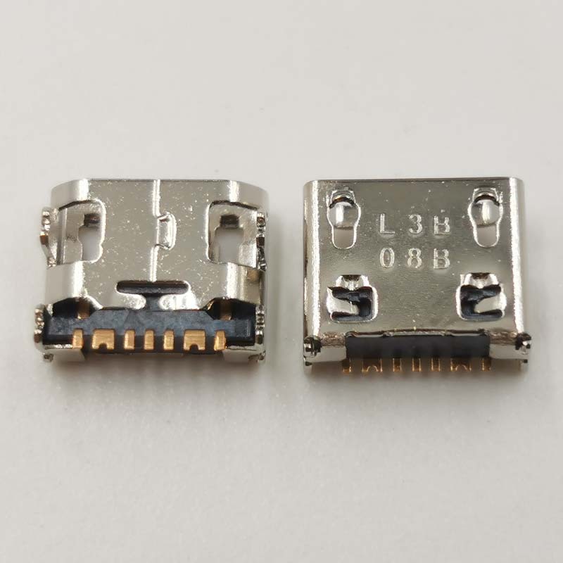 10-100Pcs Charger USB Connector Plug สําหรับ Samsung Galaxy E7 E5 A8 J1 2016 J120 I8730 I739 I9128 C