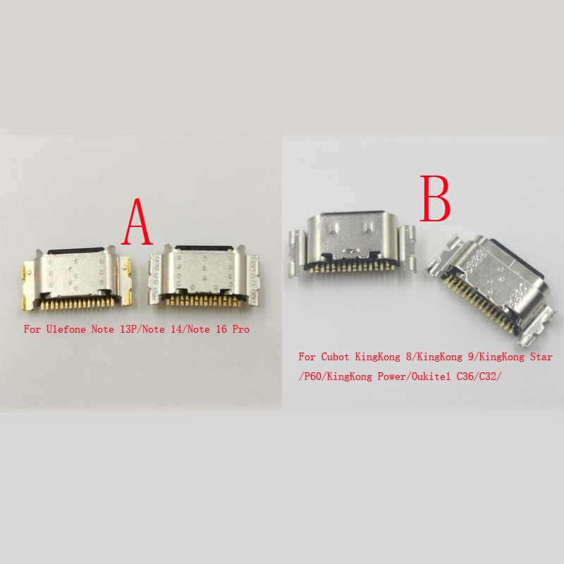 2-10Pcs Charger USB Connector Plug สําหรับ Cubot P60 KingKong 8 9 Star Power Oukitel C36 C32 Ulefone