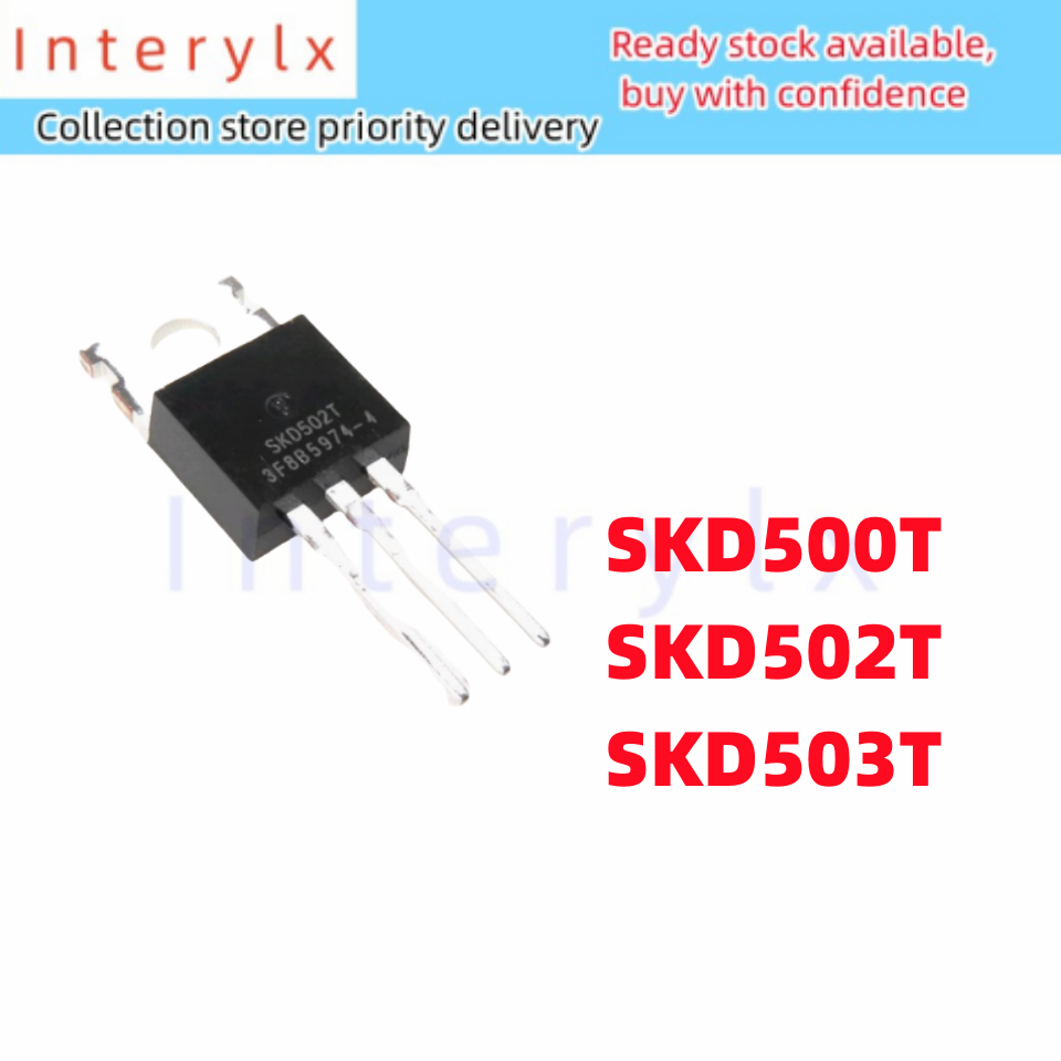 1 ชิ้น/ล็อตใหม่เอี่ยม SKD502 SKD502T SKD503 SKD503T SKD500 SKD500T 85V 100V 120A In-line TO-220 Fiel