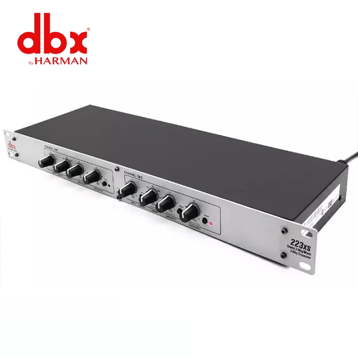 Dbx 223XL/223XS ครอสโอเวอร์อิเล็กทรอนิกส์ระดับมืออาชีพ, สองช่องสองช่องสองช่อง, วงความถี่ต่ําสูง, โปรเซสเซอร์เสียงเวที