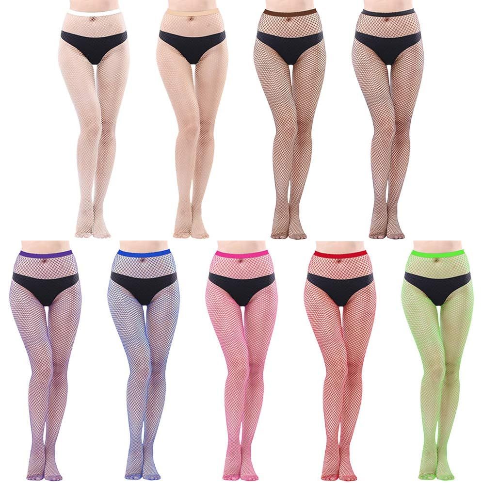 ผู้หญิง Fishnet ถุงน่องปลาสุทธิ Pantyhose ตาข่าย Tights Body ถุงน่องถุงน่องสูง Club Party Hosiery สาวเซ็กซี่ชุดชั้นใน