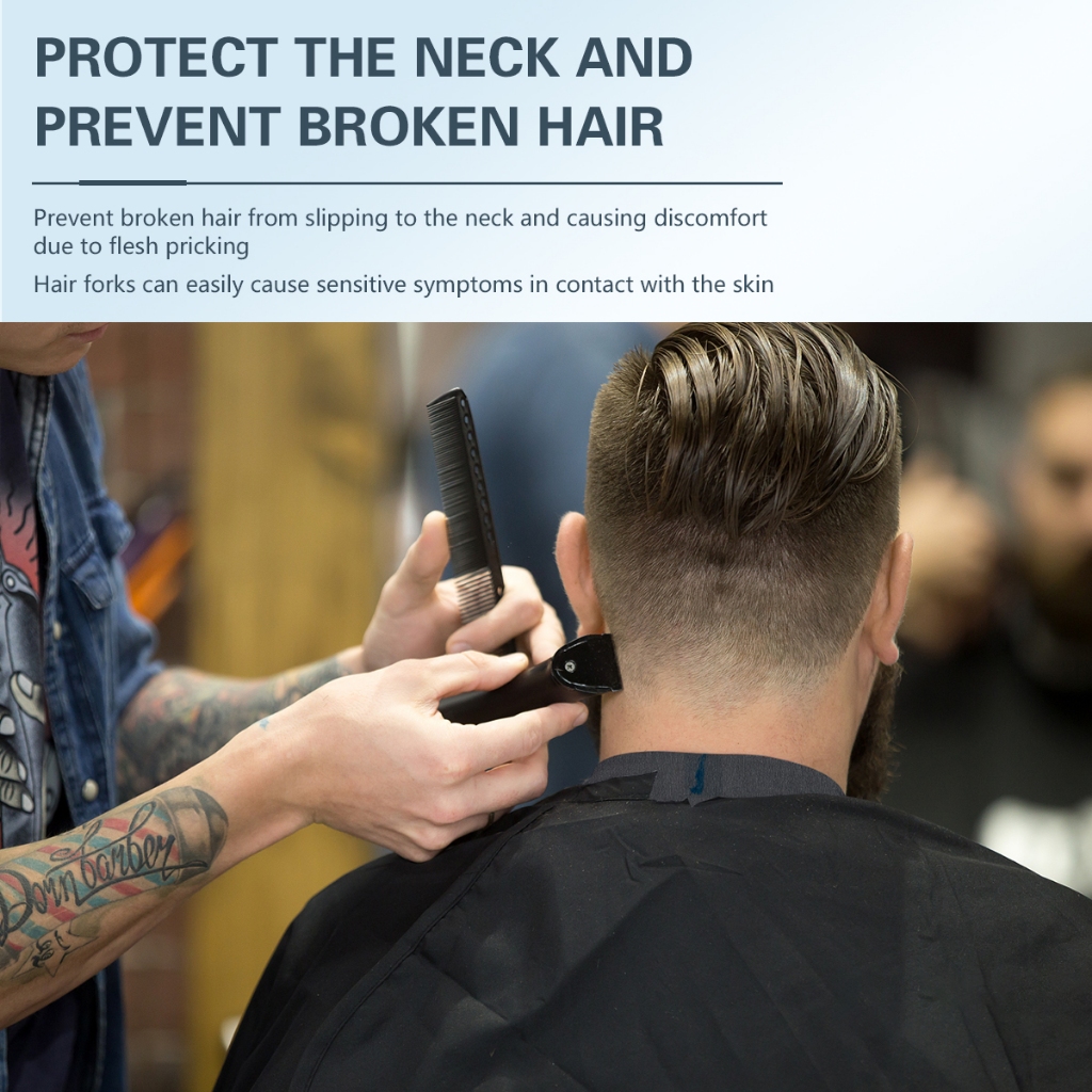 จุดสปอตสปอต #Hair ตัดผ้าพันคอกระดาษร้านตัดผมอุปกรณ์ทําผมทิ้งกระดาษตัดผมตัดแต่งทรงผมต่อต้านการทําลายผมผ้าพันคอกระดาษกันน้ําดัดและย้อมผมร้านอาห - รูปที่ 2