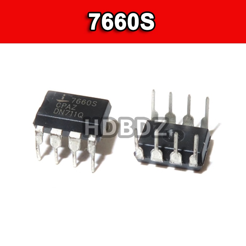 5~10PCS 7660S DIP8 ICL7660 ICL7660SCPAZ ตัวแปลงแรงดันไฟฟ้าชิป IC