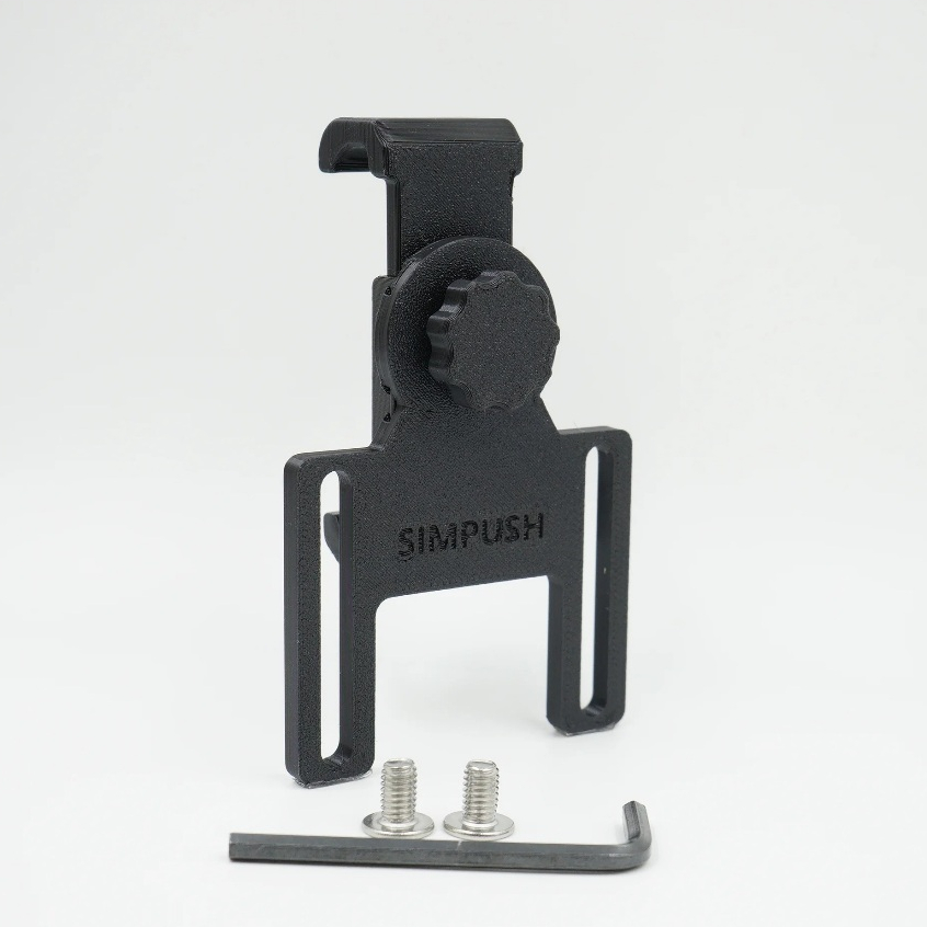 Simpush Universal Phone Holder Mount Stand เข้ากันได้กับ FANATEC BASE - แคลมป์แข็งแรง ติดตั้งง่าย