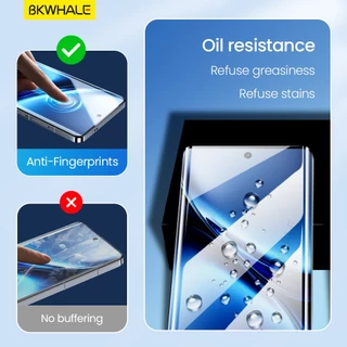 BKWHALE ฟิล์มกันรอยหน้าจอโค้งสําหรับ Vivo X200 Pro X100S X100 Ultra V50 V40 V30 V29 V40E V30E V29E V27 X80 X90 Y300 Y200 Y100 iQOO 11 12 Pro HD ฟิล์มนุ่ม