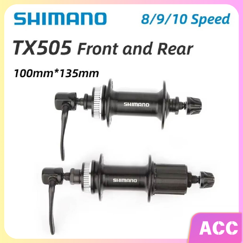 Shimano TX505 จักรยานเสือภูเขาดิสก์เบรก Hub 32 หลุม EIEIO Center ล็อค Hubs Quick Release สําหรับ 8/9